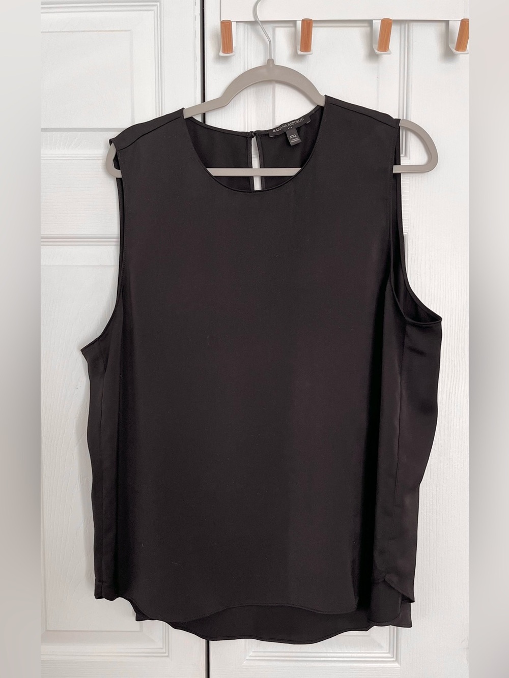 BR Satin Sleeveless Blouse